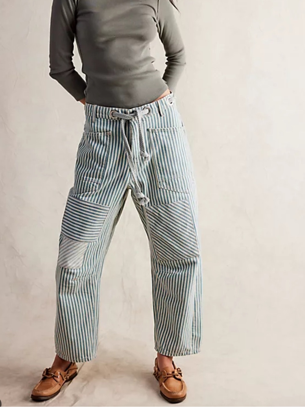 Free People Moxie Railroad Jeans